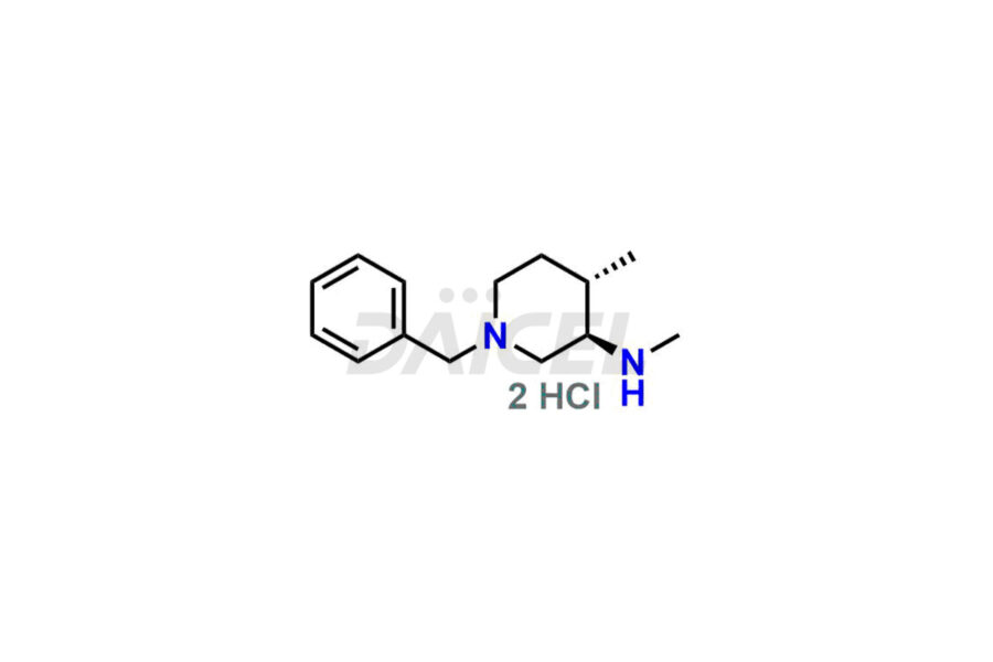 (3R,4S)-1-benzyl-N,4-dimethylpiperidin-3-amine dihydrochloride