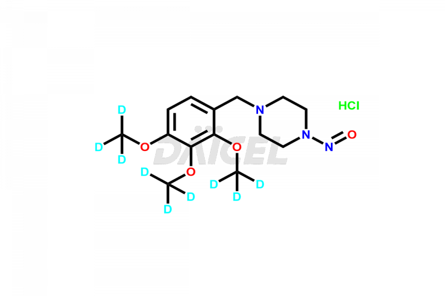 Trimetazidine nitroso D9 impurity