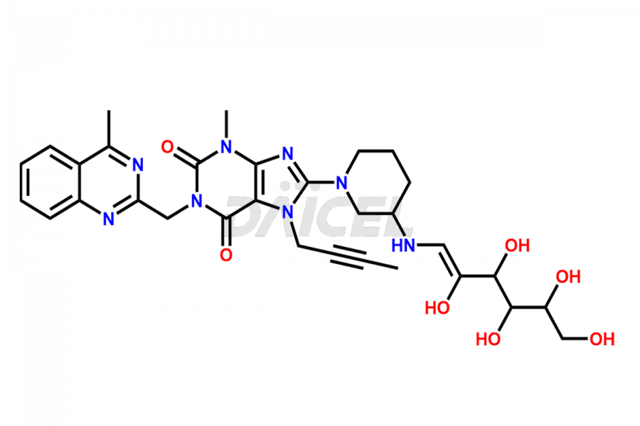 Linagliptin N-glucose impurity